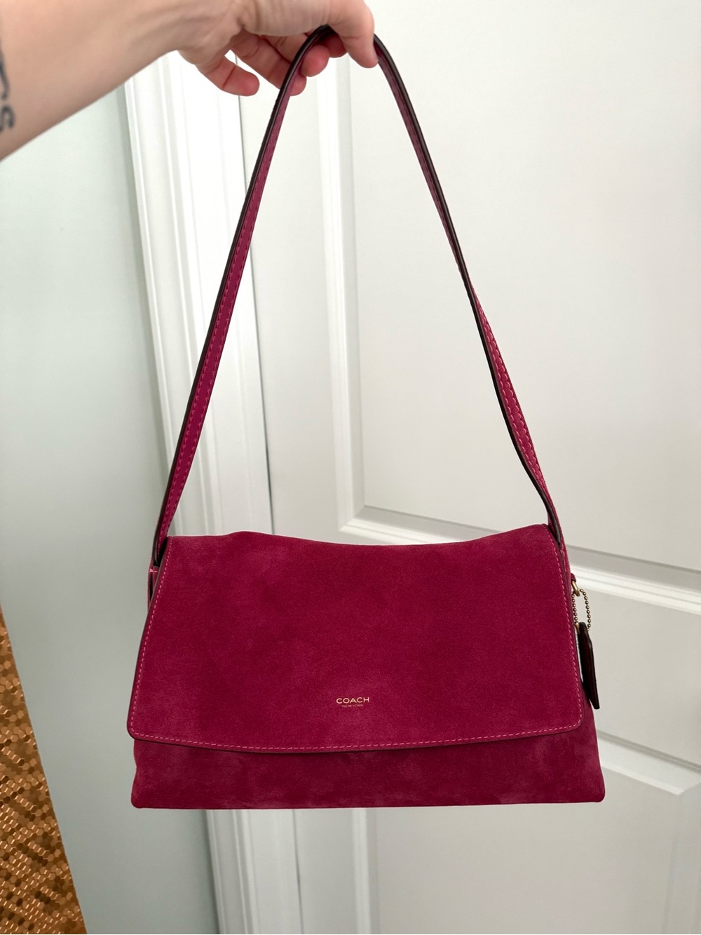 Coach Chelsea 30 Fuchsia Suede